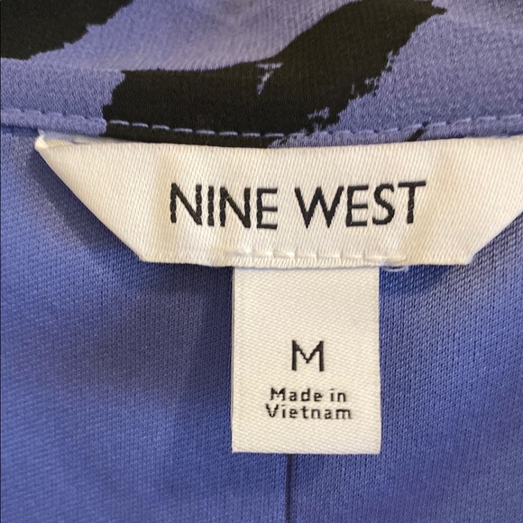 Blue Patterned Dress - Picture 3 of 4